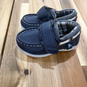 Bum Equipment Navy loafers for Kids